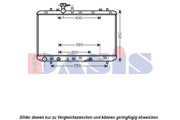 AKS DASIS Radiators, Motora dzesēšanas sistēma 320037N